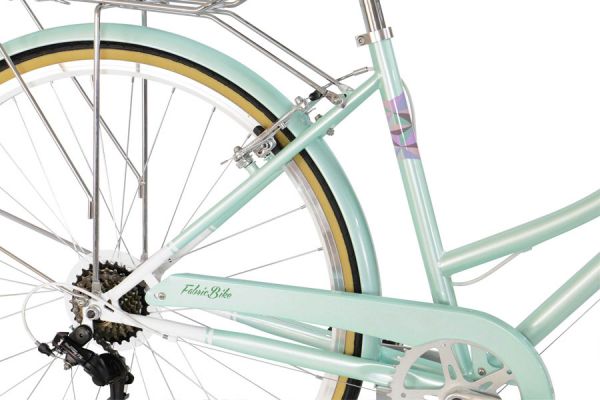 Bicicleta Paseo Mujer FabricBike Step-City 7V Mint Green