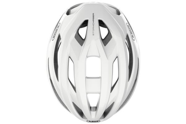 Casco Abus Stormchaser Polar White