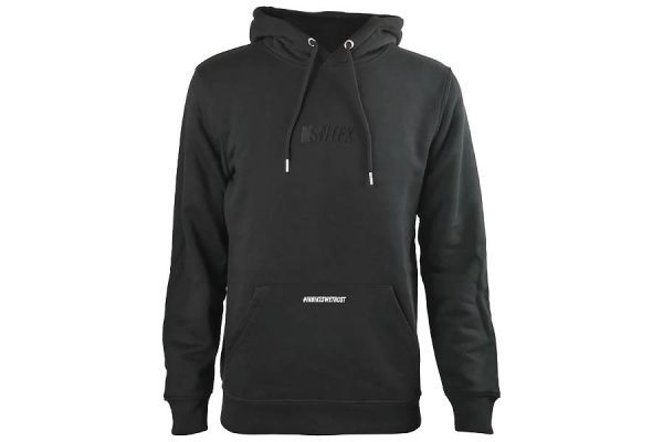 Felpa Hoodie Santafixie SNTFX Edizione Limitata Nero