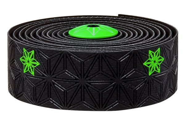 Supacaz Super Sticky Kush Galaxy Handlebar Tape - Neon Green