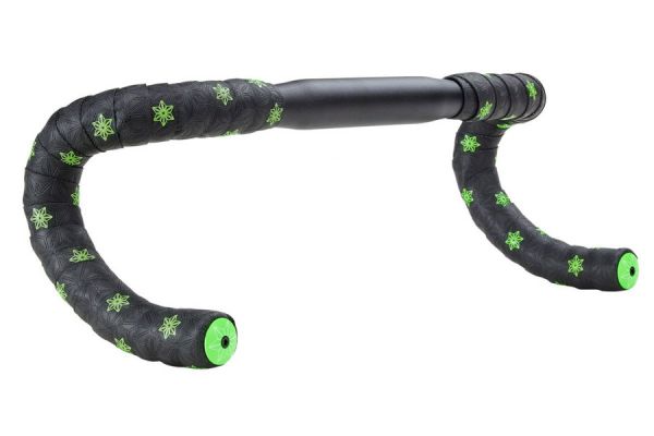 Supacaz Super Sticky Kush Galaxy Handlebar Tape - Neon Green