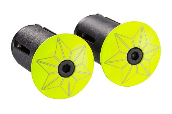 Supacaz Super Sticky Kush Handlebar Tape - Yellow Starfade