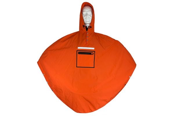 The Peoples Poncho 3.0 Orange