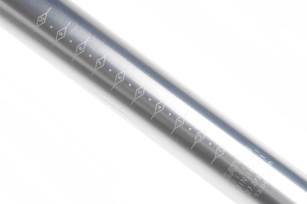 BLB Track 27.2mm Zadelpen - Zilver