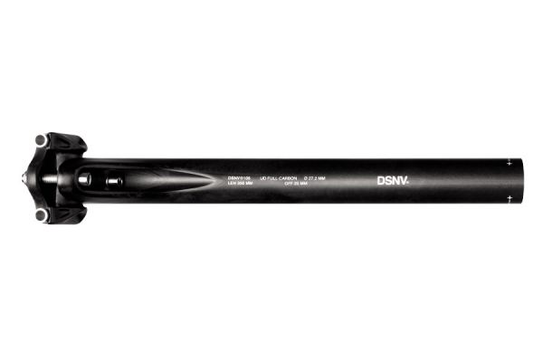 Dosnoventa DSNV®105 Carbon Zadelpen - Zwart