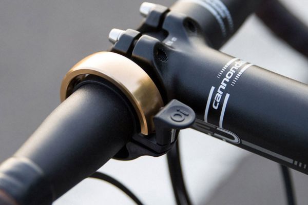 Timbre Knog OI Classic Pequeño Plata/Negro