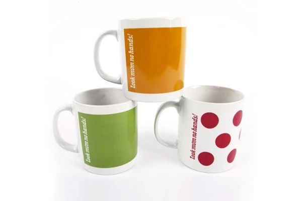 Look Mum No Hands! Tour de France Mug Set