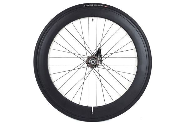 Paire de Roues Rétropédalage Santafixie 60mm + Chambres à air + Pneus Noir