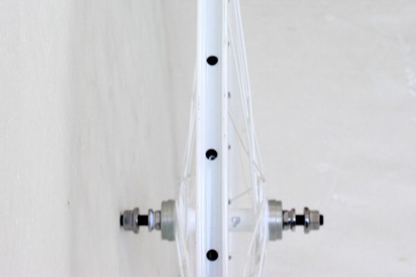 Weinmann DP18 Fixie Hinterrad - Weiß