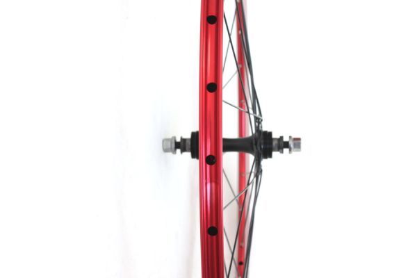 H plus Son Formation Face Fixie Hinterrad - Rot