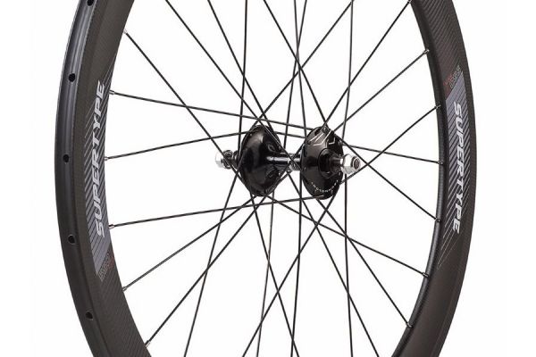 Miche Supertype Pista 50 Track Rear Wheel - Carbon