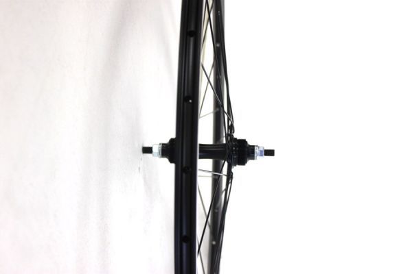 Origin8 Fixie Hinterrad - Matt Schwarz CNC