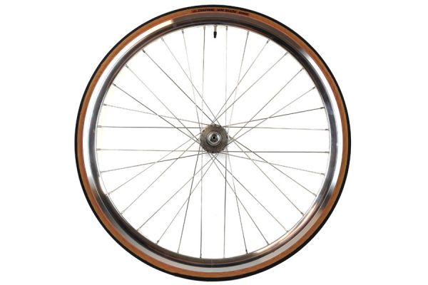 Santafixie 30mm Wielset + Binnenbanden + Banden - Zilver Classic