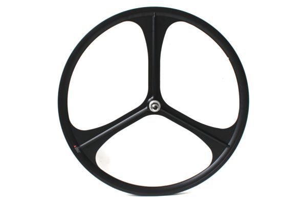 Teny Rim Tri Spoke Fixie Rear Wheel - Black