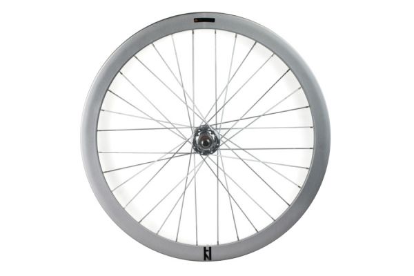 H plus Son Formation Face Fixie Rear Wheel - Silver