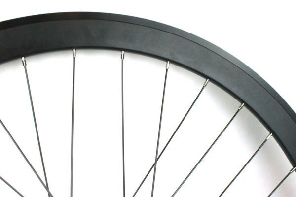 H plus Son SL42 Fixie Rear Wheel - Black