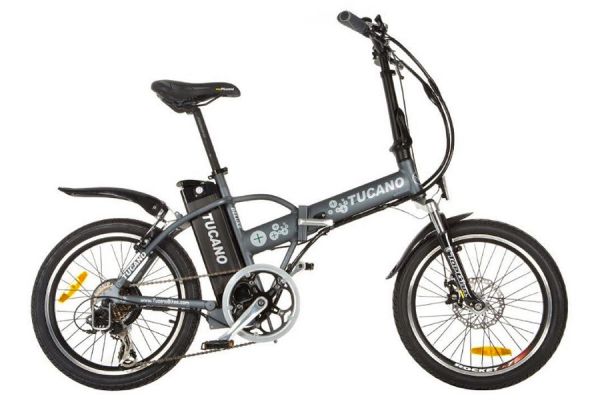 Tucano De Luxe Folding e-Bike - Grey