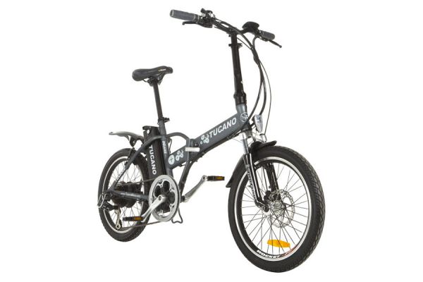 Tucano De Luxe Folding e-Bike - Grey