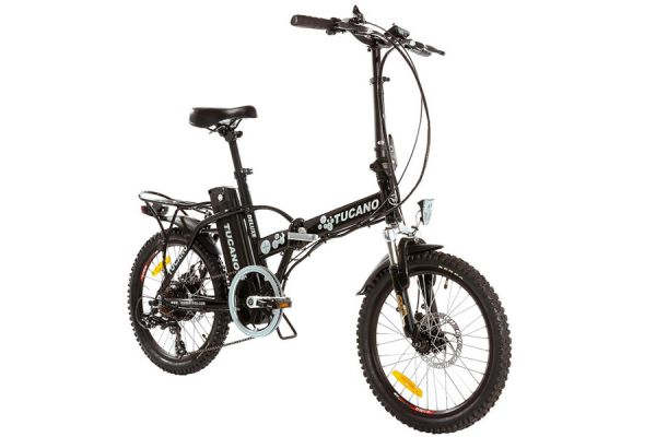 Tucano De Luxe Folding e-Bike - Black