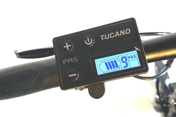 Bicicletta Elettrica Pieghevole Tucano Ergo LTD Nero