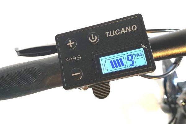 Bicicleta Eléctrica Plegable Tucano Ergo Negra