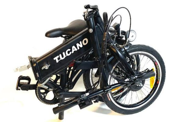 Tucano Ergo Folding e-Bike - Black