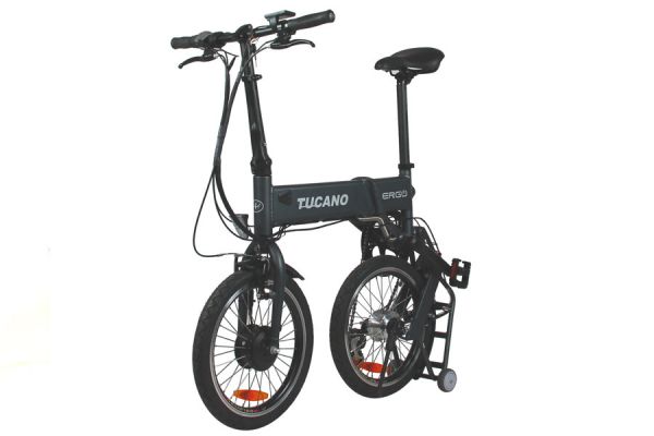 Tucano Ergo LTD Elektrische Vouwfiets - Zwart