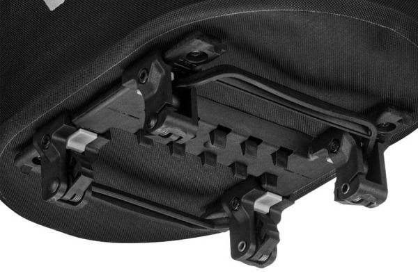 Ortlieb Up-Town Rack City Mand 17.5L Achterkant - Zwart