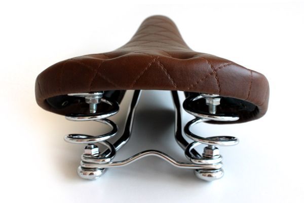 Velo Plush 6067P Vintage Saddle - Brown