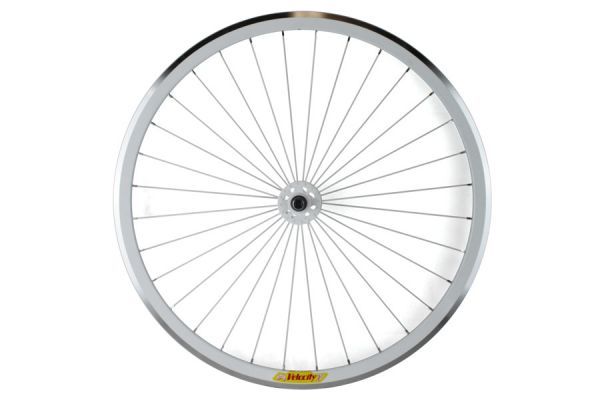 Roue Avant Fixie Velocity Deep V CNC Blanc