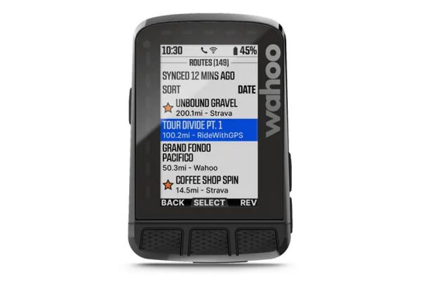 Compteur Vélo Wahoo Elemnt Roam V2 Noir