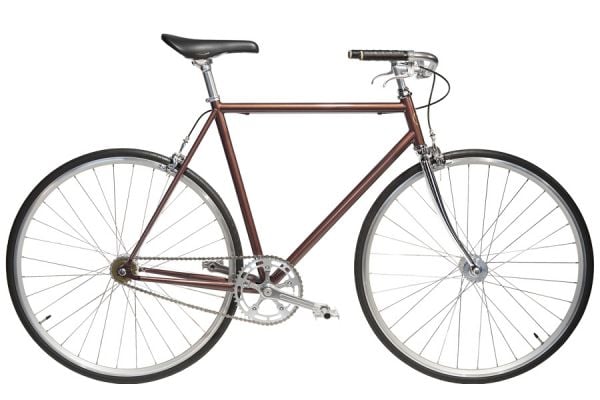 Jitensha Tokyo Single Speed Bike - Kuri/Alu/Black