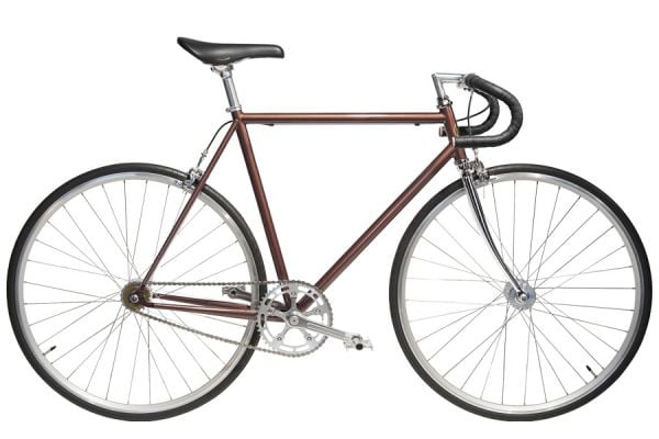 Bicicletta Single Speed Jitensha Tokyo Kuri/Alu/Black