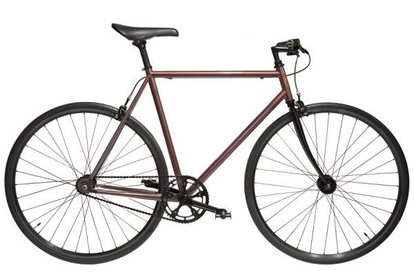 Jitensha Tokyo Fixie & Single-speed cykel - Kuri / Sort / Sort