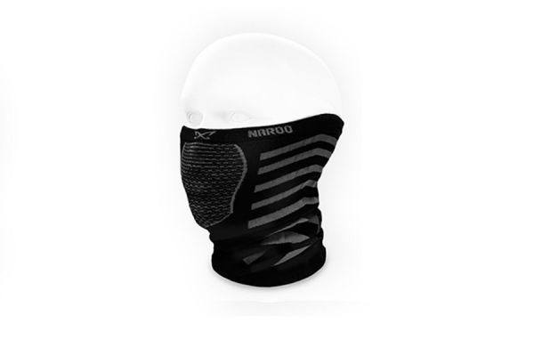 Naroo X9 Masker - Zwart/Grijs