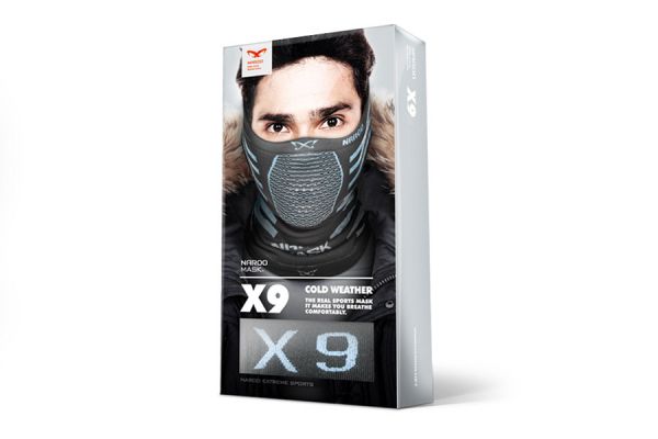 Naroo X9 Masker - Wit/Grijs