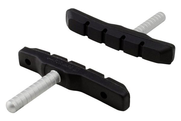 Pattini dei freni Eltin integrato Shimano LX/Al Nero