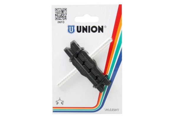 Pattini dei freni Union BS-500 72 mm Nero