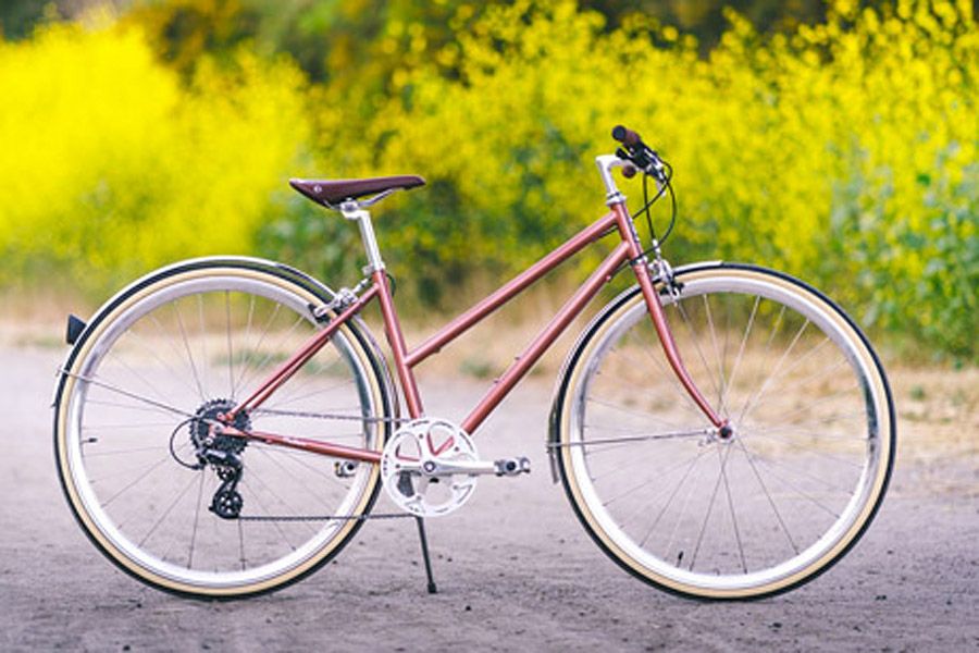 6KU Odessa 8-speed bycykel Madison Gold