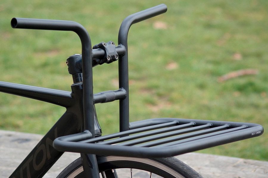 BLB Flat Rat Handlebar Rack - Matt Black