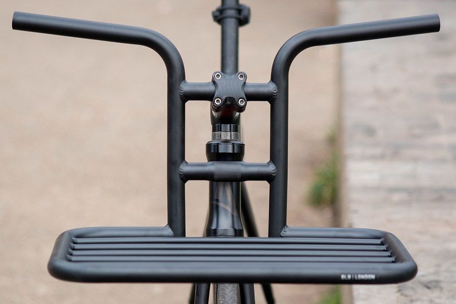 BLB Flat Rat Handlebar Rack - Matt Black