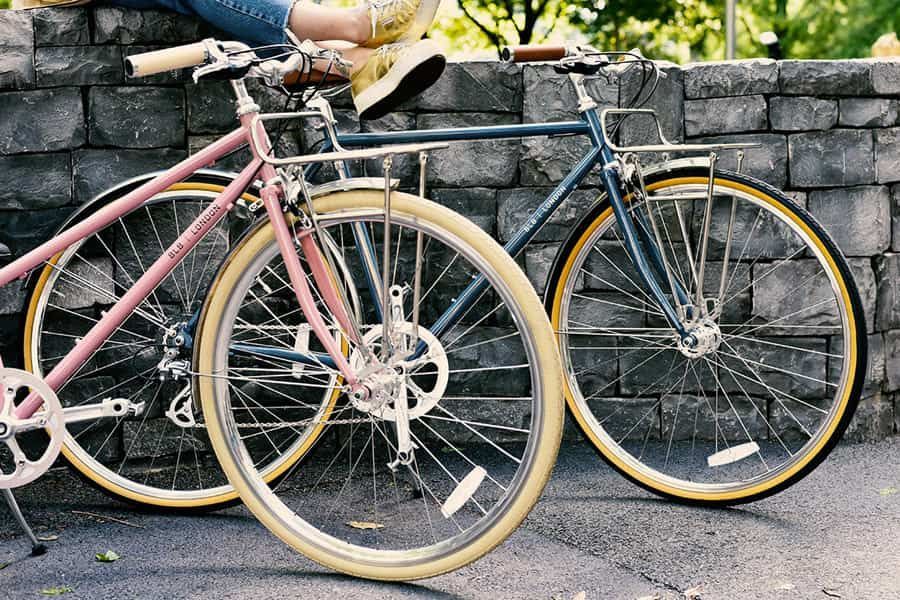 BLB Butterfly 8 Speed ​​Town Bike - Dusty Pink