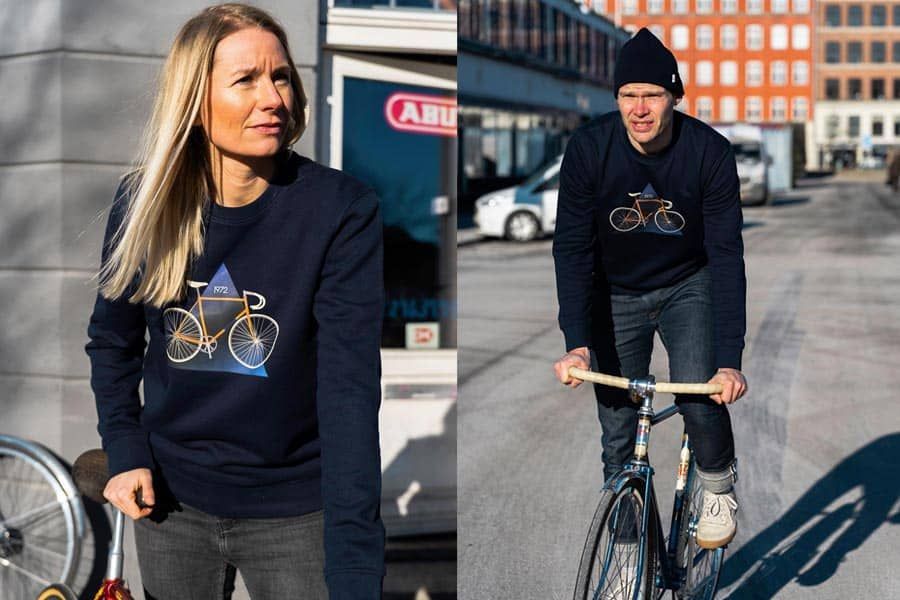 Cikkel Een Uur-49.43 Sweatshirt Navy