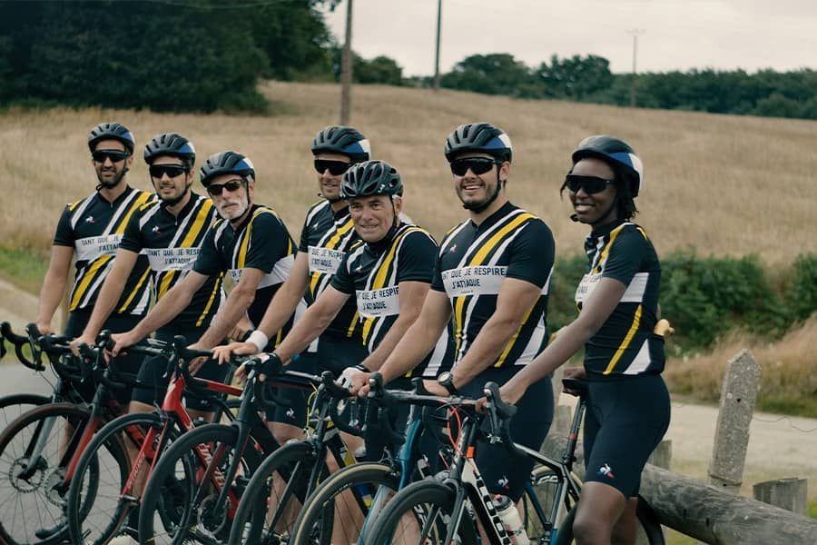 Maglia Le Coq Sportif TDF Bernard Hinault Nero