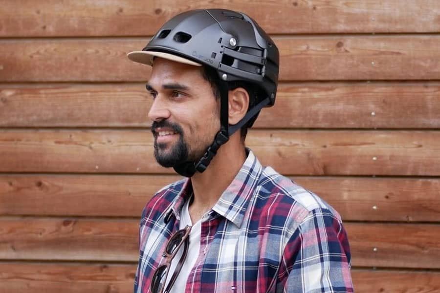 Overade Plixi Fit Foldable Helmet - Grey