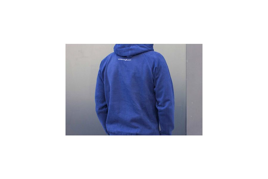 Schindelhauer Hoodie mit Streifenlogo - blau