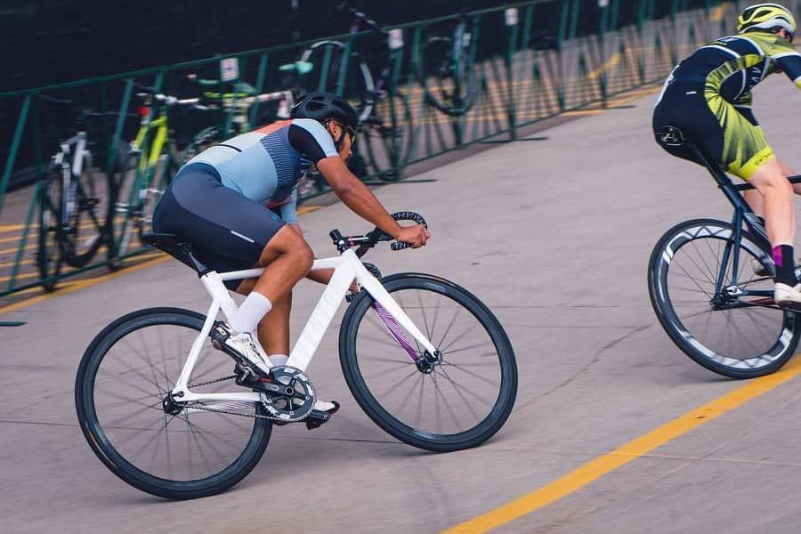 Aventon Mataro 2018 Bahnfahrrad - white