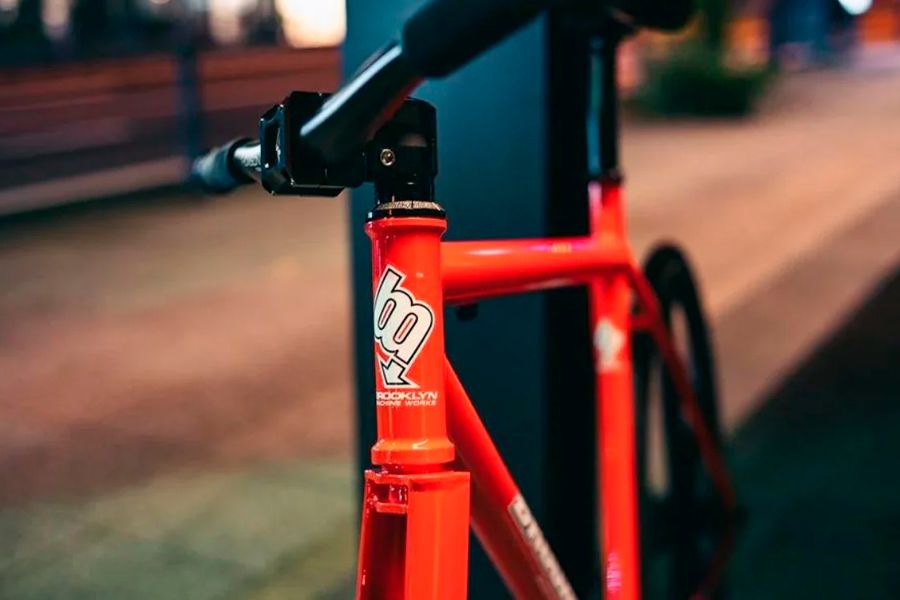 Buy Brooklyn Machine Works Gangsta v4 Frameset - Orange Buy Brooklyn Machine Works Gangsta v4 Frameset - Orange