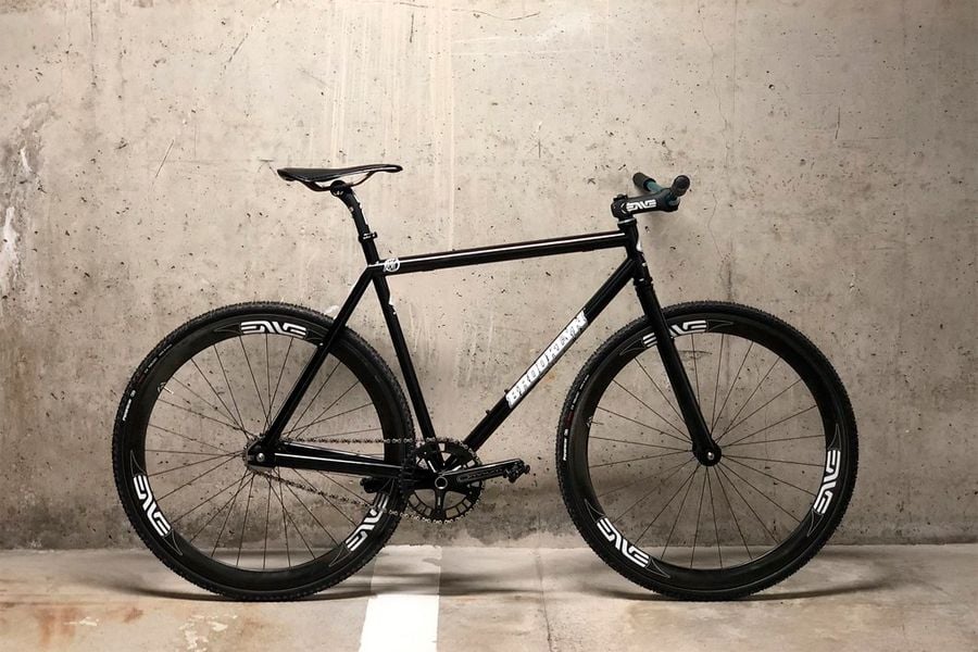 Brooklyn Machine Works Gangsta v4 Frameset - Black Brooklyn Machine Works Gangsta v4 Frameset - Black