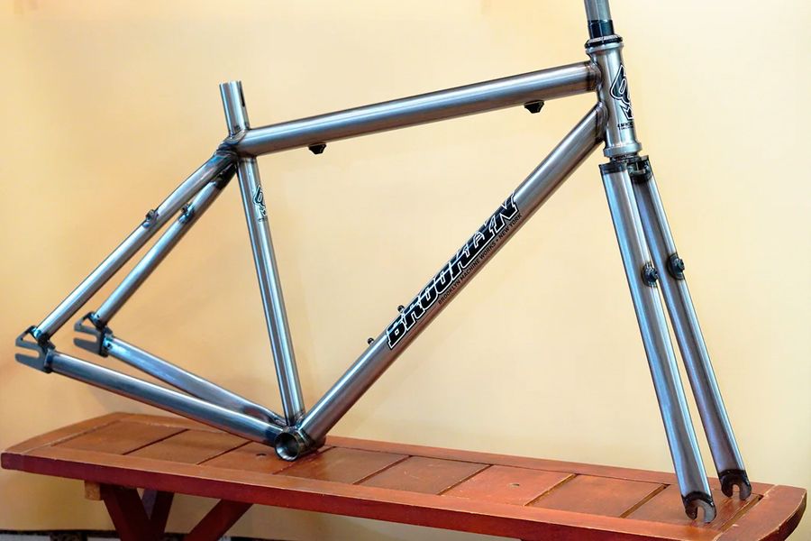 Buy Brooklyn Machine Works Gangsta v4 Frameset - Raw Buy Brooklyn Machine Works Gangsta v4 Frameset - Raw
